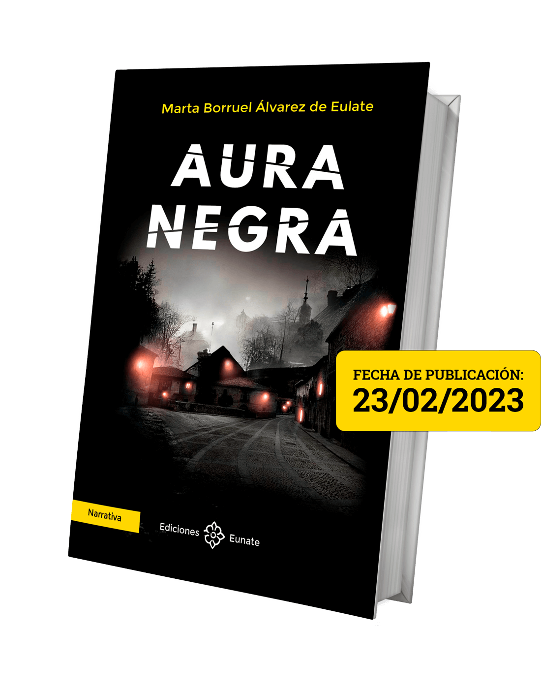 La novela Aura Negra se publica el 23 de febrero de 2023